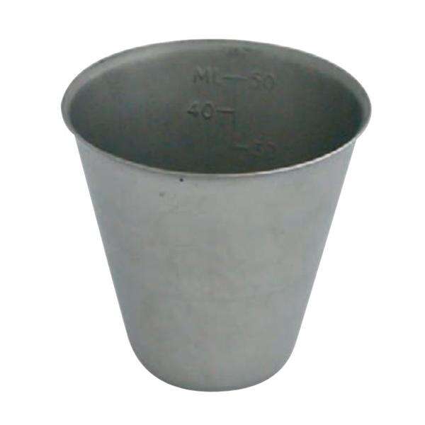 Cup Medicine Stainless Steel 2oz Silver Each